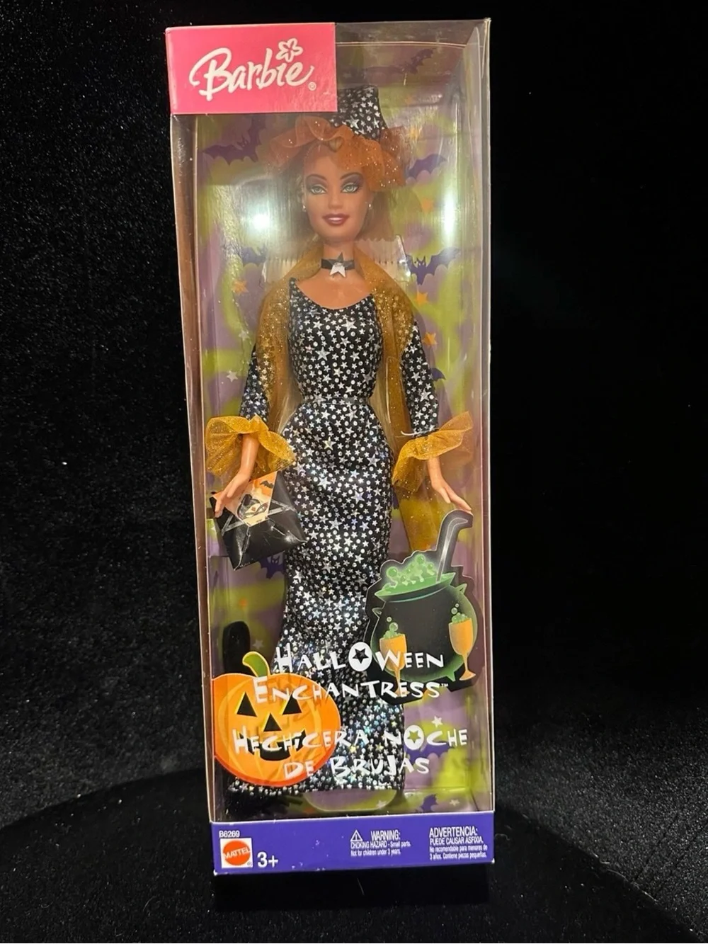 Barbie Halloween Enchantress Doll – 2003 Edition – Witch Costume – Original Box
